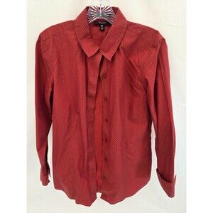 Women's Foxcroft Wrinkle Free Long Sleeve shirt size  10 Fitted Fit